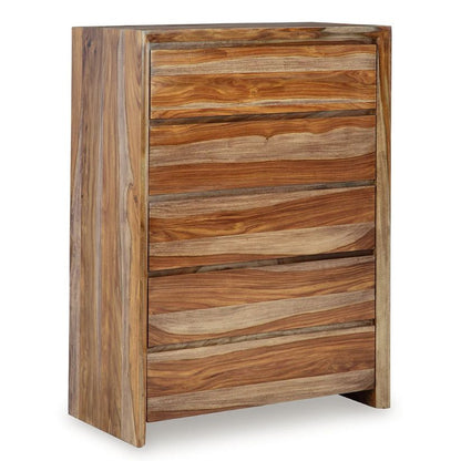 Dressonni - Brown - Five Drawer Chest