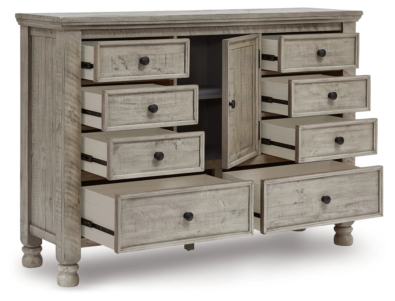 Harrastone - Gray - Dresser-2