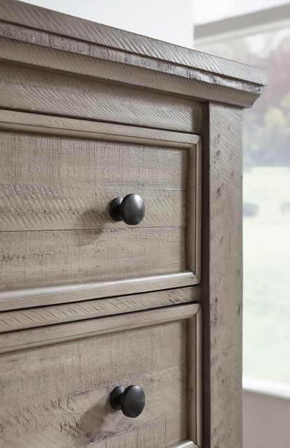 Harrastone - Gray - Dresser, Mirror-5