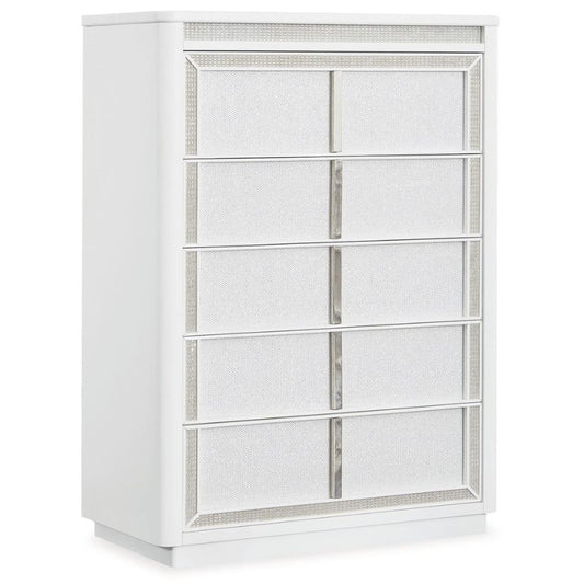 Chalanna - White - Five Drawer Chest