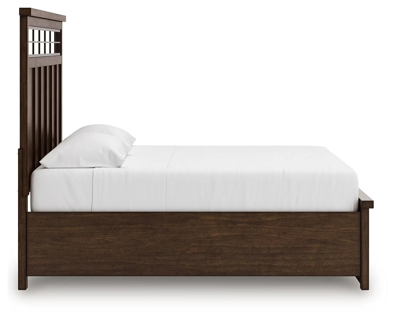 Taffenbrook - Medium Brown - King Panel Storage Bed