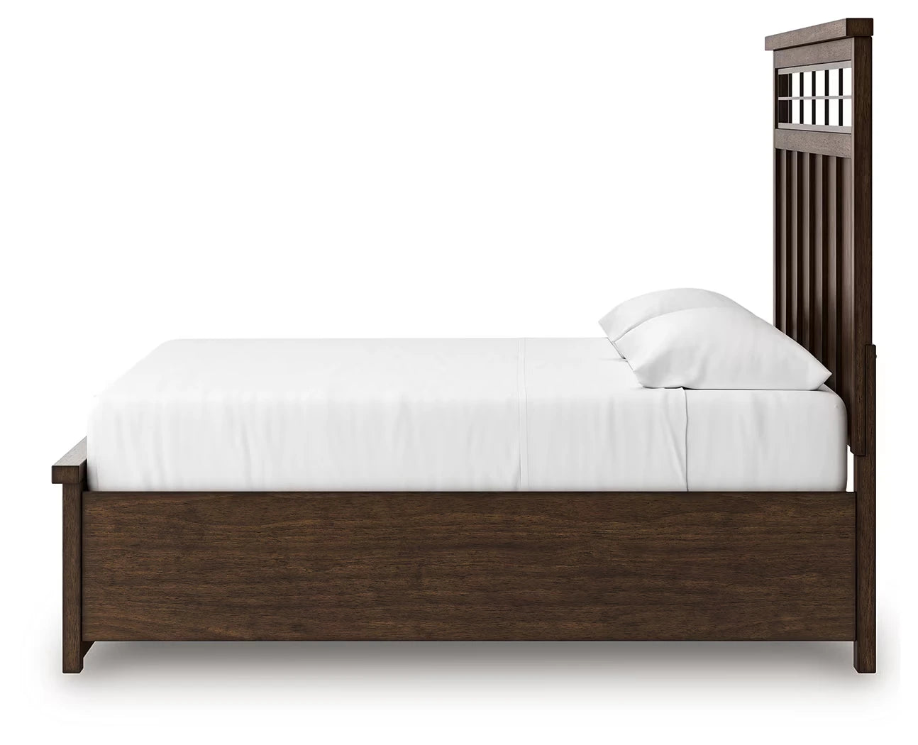 Taffenbrook - Medium Brown - King Panel Storage Bed