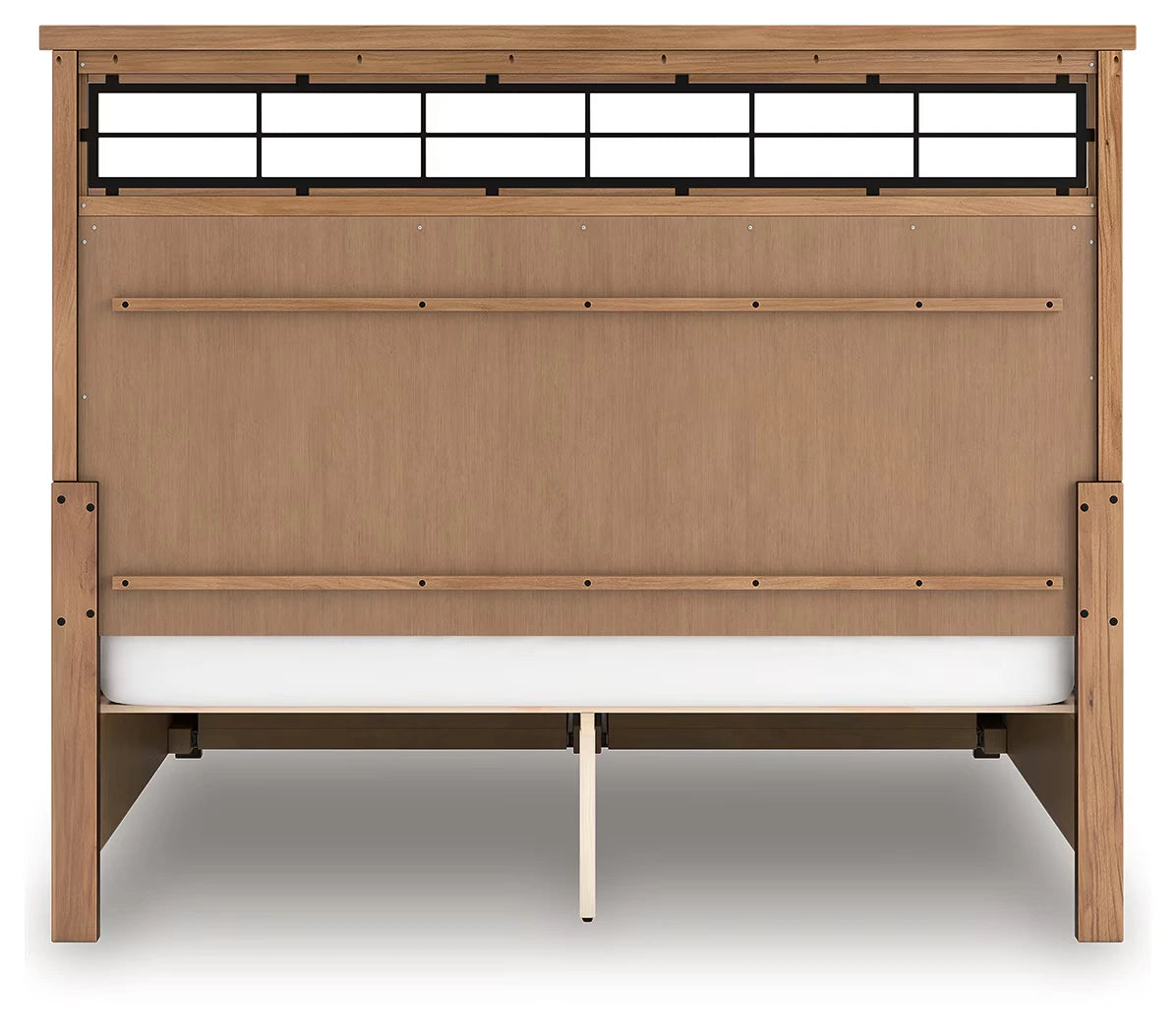 Taffenbrook - Medium Brown - California King Panel Storage Bed