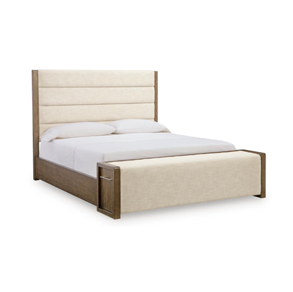Marxmore - King Upholstered Storage Bed - Brown