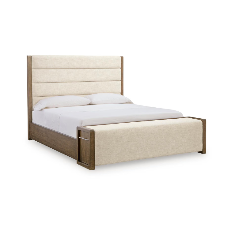 Marxmore - California King Upholstered Storage Bed - Brown