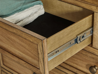 Sharlance - Brown - Dresser and Mirror