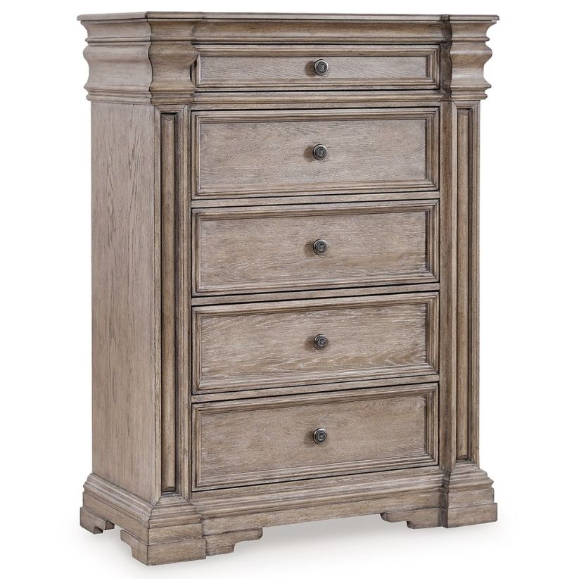 Blairhurst - Light Grayish Brown - Five Drawer Chest