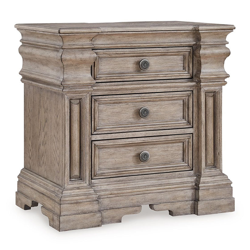 Blairhurst - Light Grayish Brown - Three Drawer Night Stand