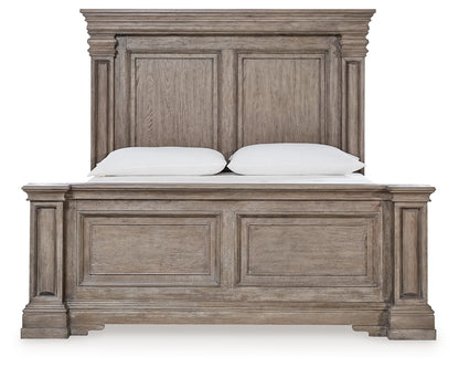 Blairhurst - Light Grayish Brown - Queen Panel Bed 3