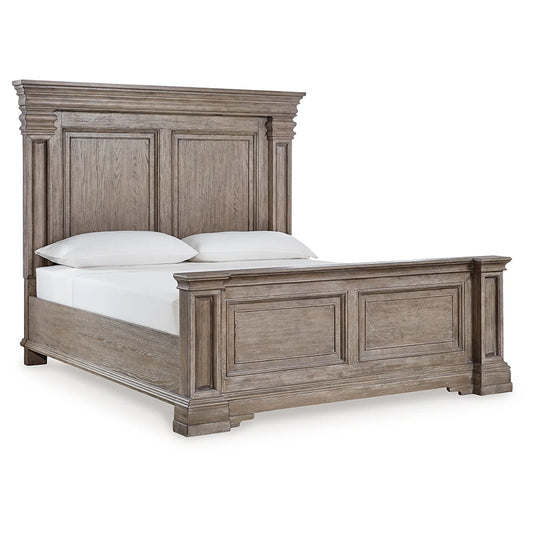 Blairhurst - Light Grayish Brown - Queen Panel Bed