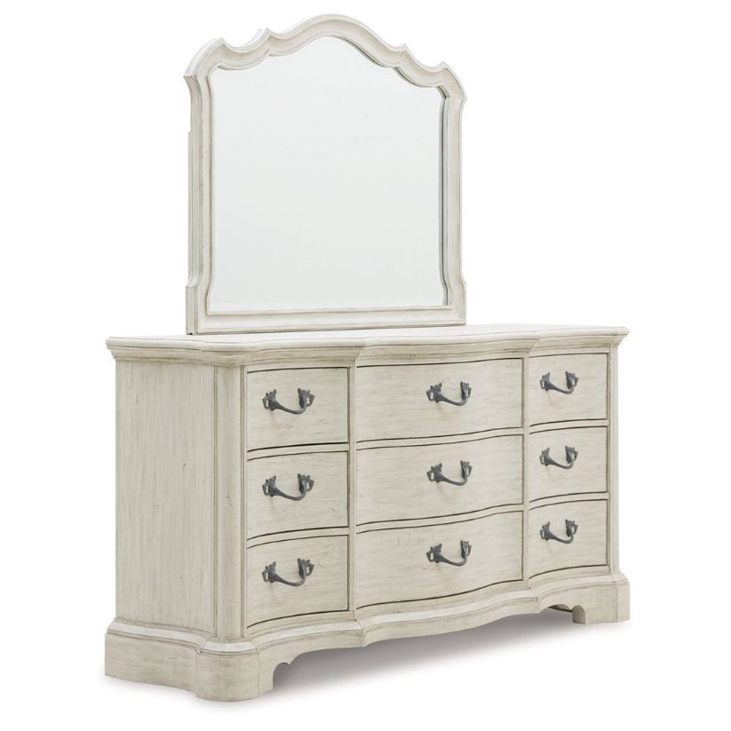 Arlendyne - Antique White - Dresser And Mirror