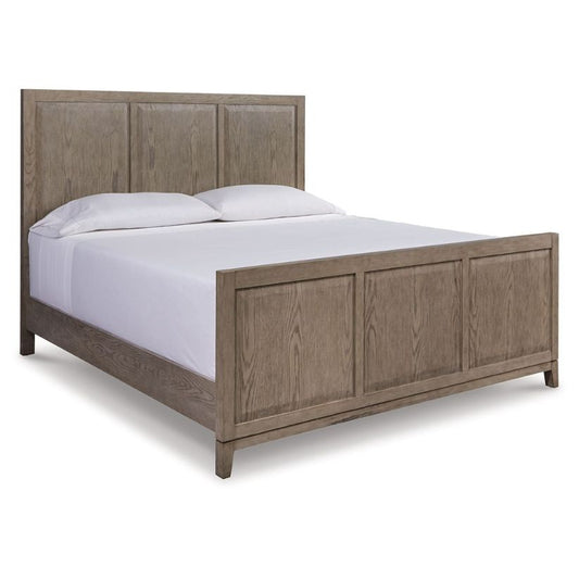 Chrestner - Gray - Queen Panel Bed