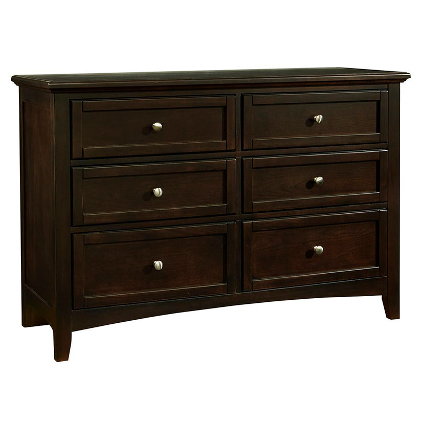 Bonanza - 6-Drawer Studio Dresser - Merlot