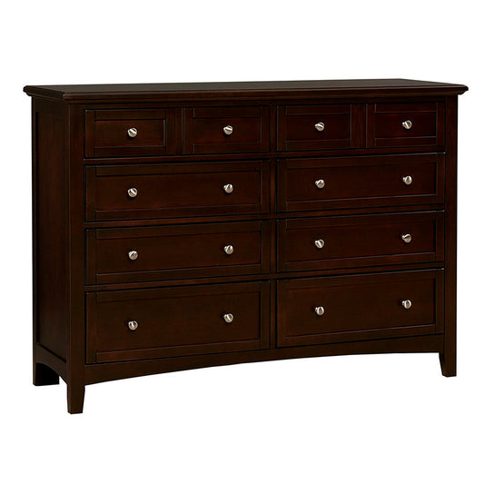 Bonanza - 8-Drawer Storage Dresser - Merlot