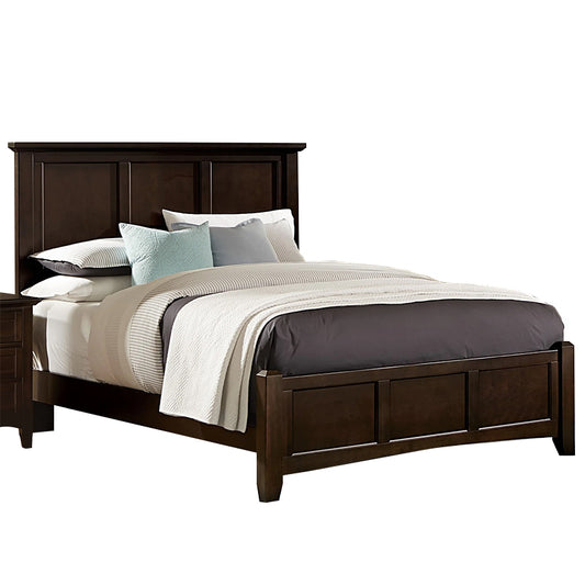 Bonanza - Queen Mansion Bed - Merlot