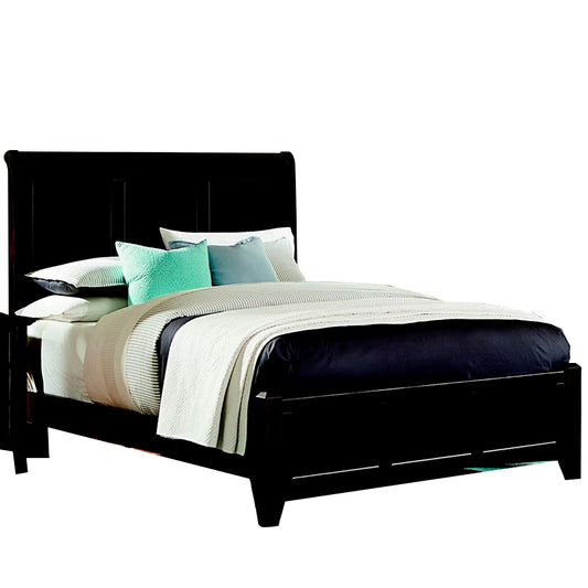 Bonanza - King Mansion Bed - Merlot