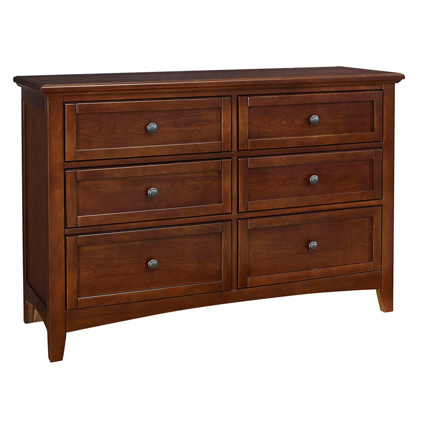 Bonanza - 6-Drawer Studio Dresser - Cherry