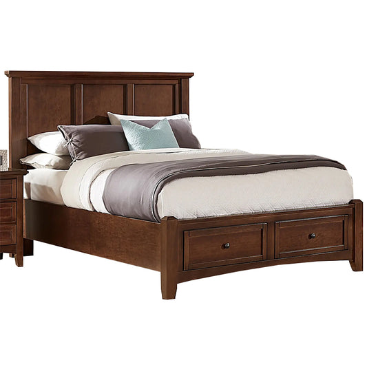 Bonanza - Queen Mansion Bed - Cherry