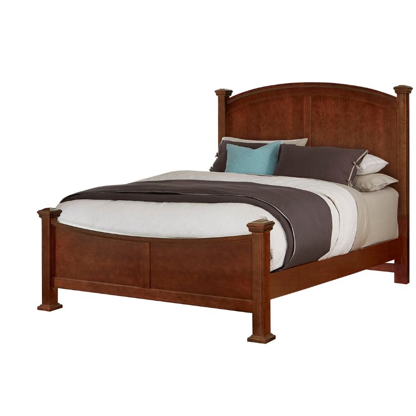 Bonanza - King Poster Bed - Cherry