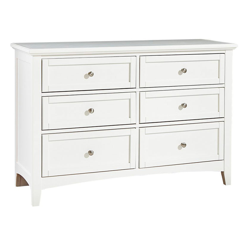 Bonanza - 6-Drawer Studio Dresser - White