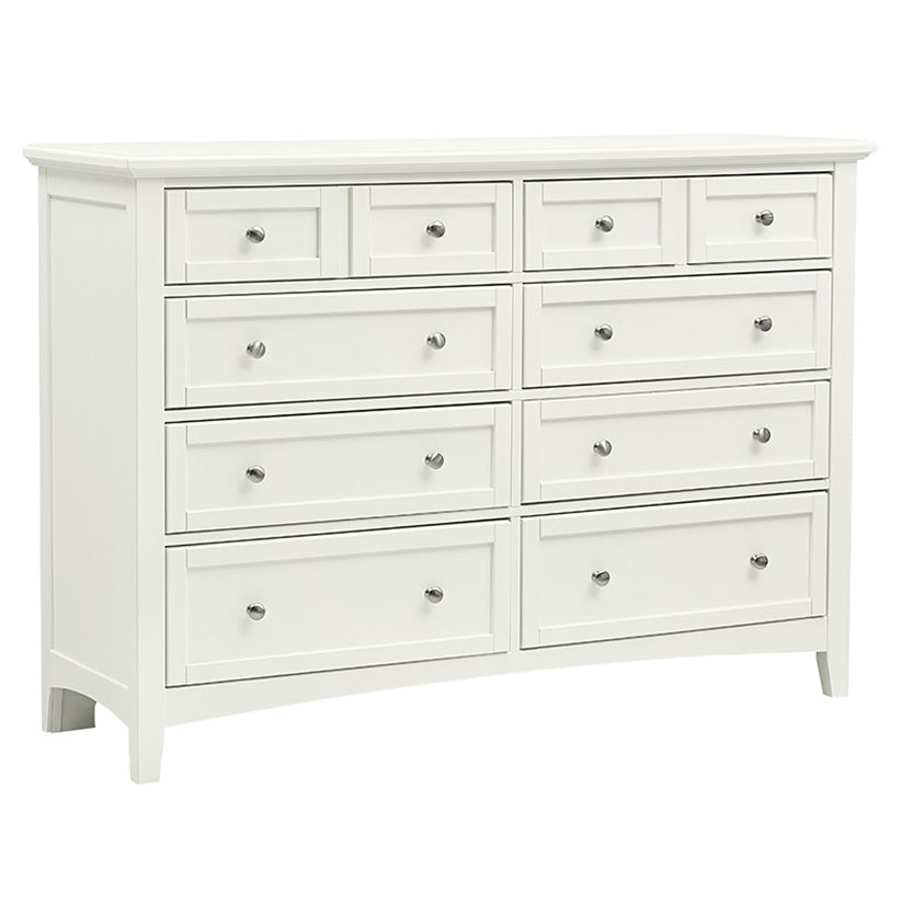 Bonanza - 8-Drawer Storage Dresser - White