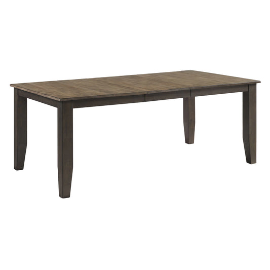 Beacon - Dining Table - Charcoal / Walnut
