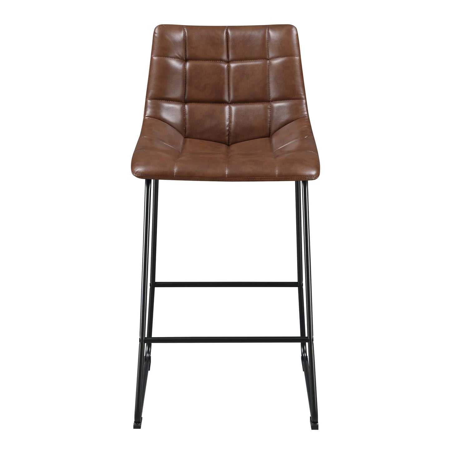 Seth - 30" Distressed Cappuccino Bar Stool (Set of 2)