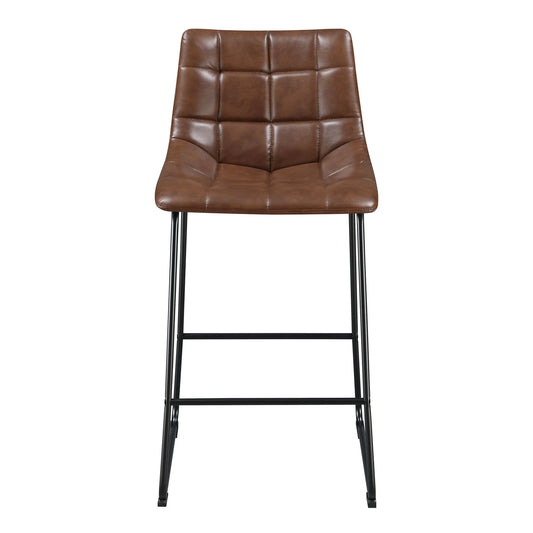 Seth - 30" Distressed Cappuccino Bar Stool (Set of 2)