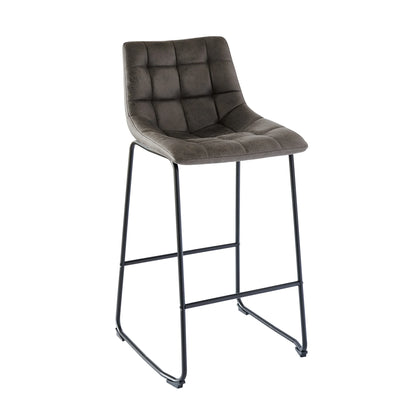 Seth - Bar Stool Set (Set of 2) - Gray