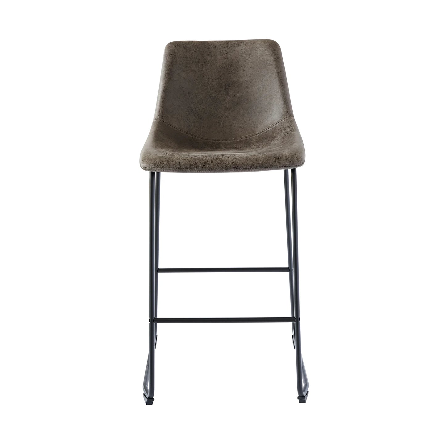 Wes - Bar Stool Set (Set of 2) - Gray