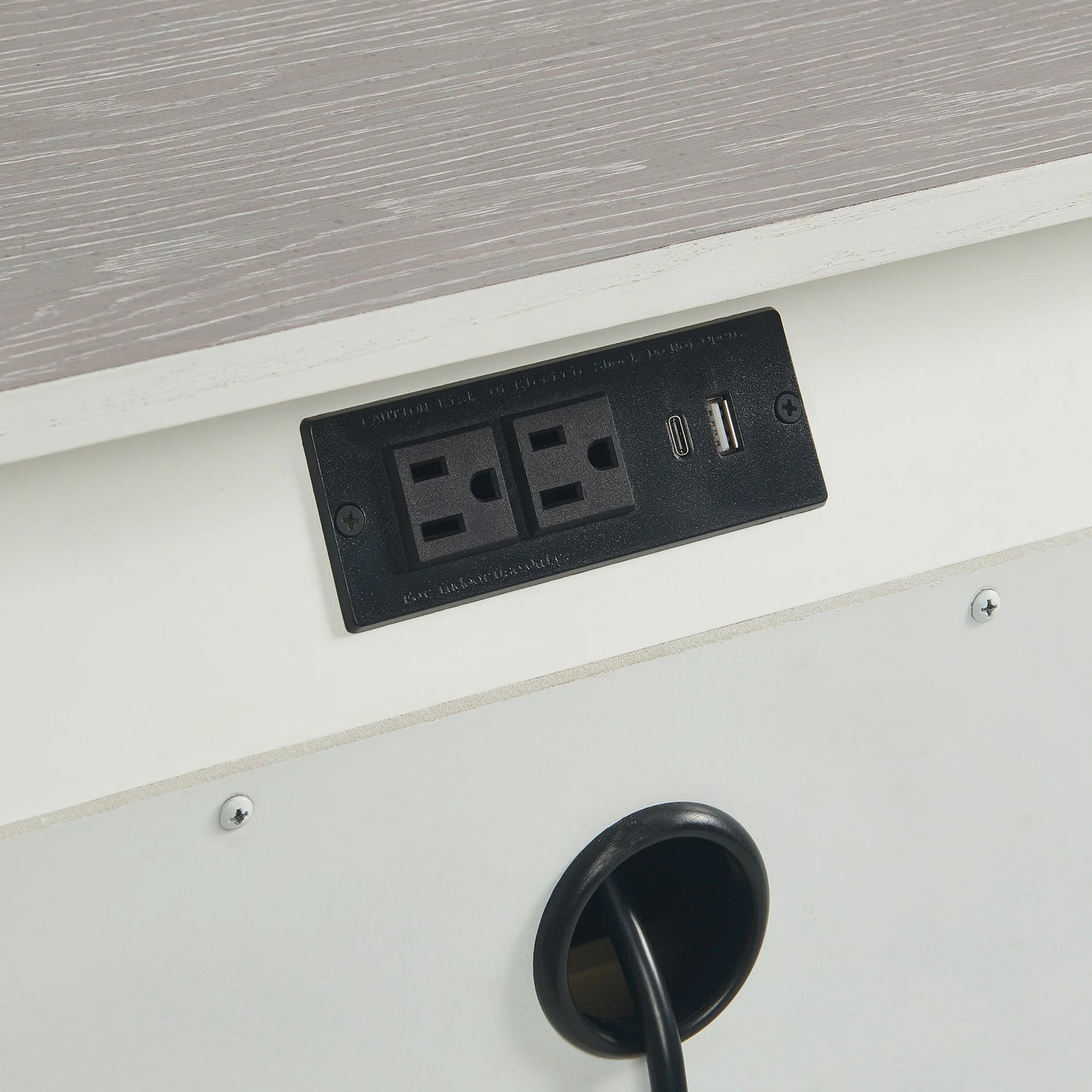 Bayside - Nightstand - Silver