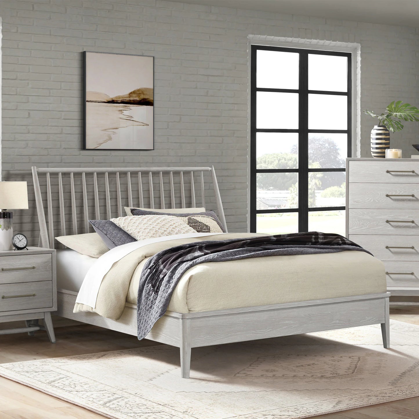 Bayside - Queen Bed - Silver