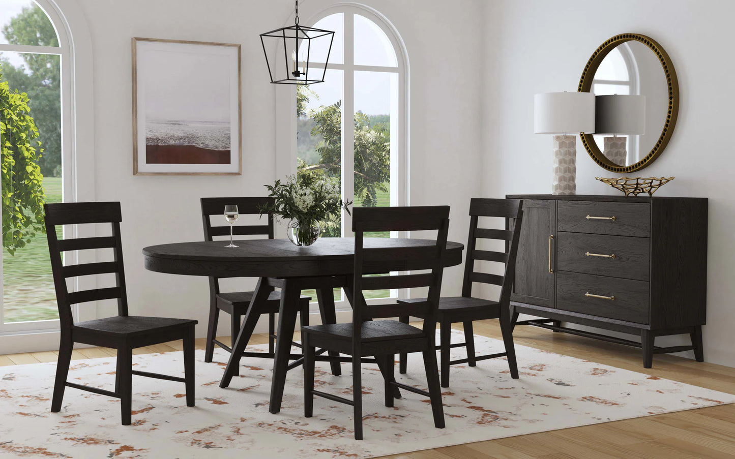 Bayside - Ladder Chair - Black