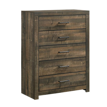 Bailey - 5-Drawer Chest - Walnut