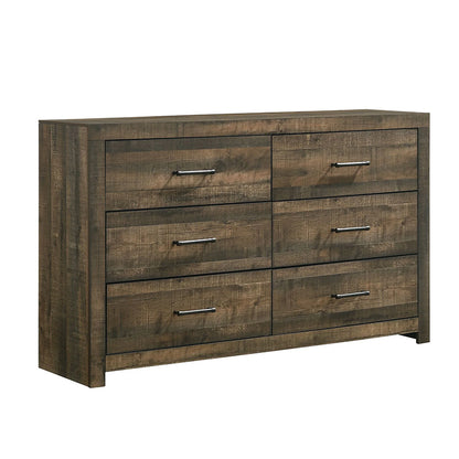 Bailey - 6-Drawer Dresser - Walnut
