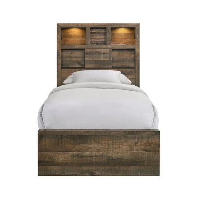 Bailey - Drift Twin Music Bed - Walnut