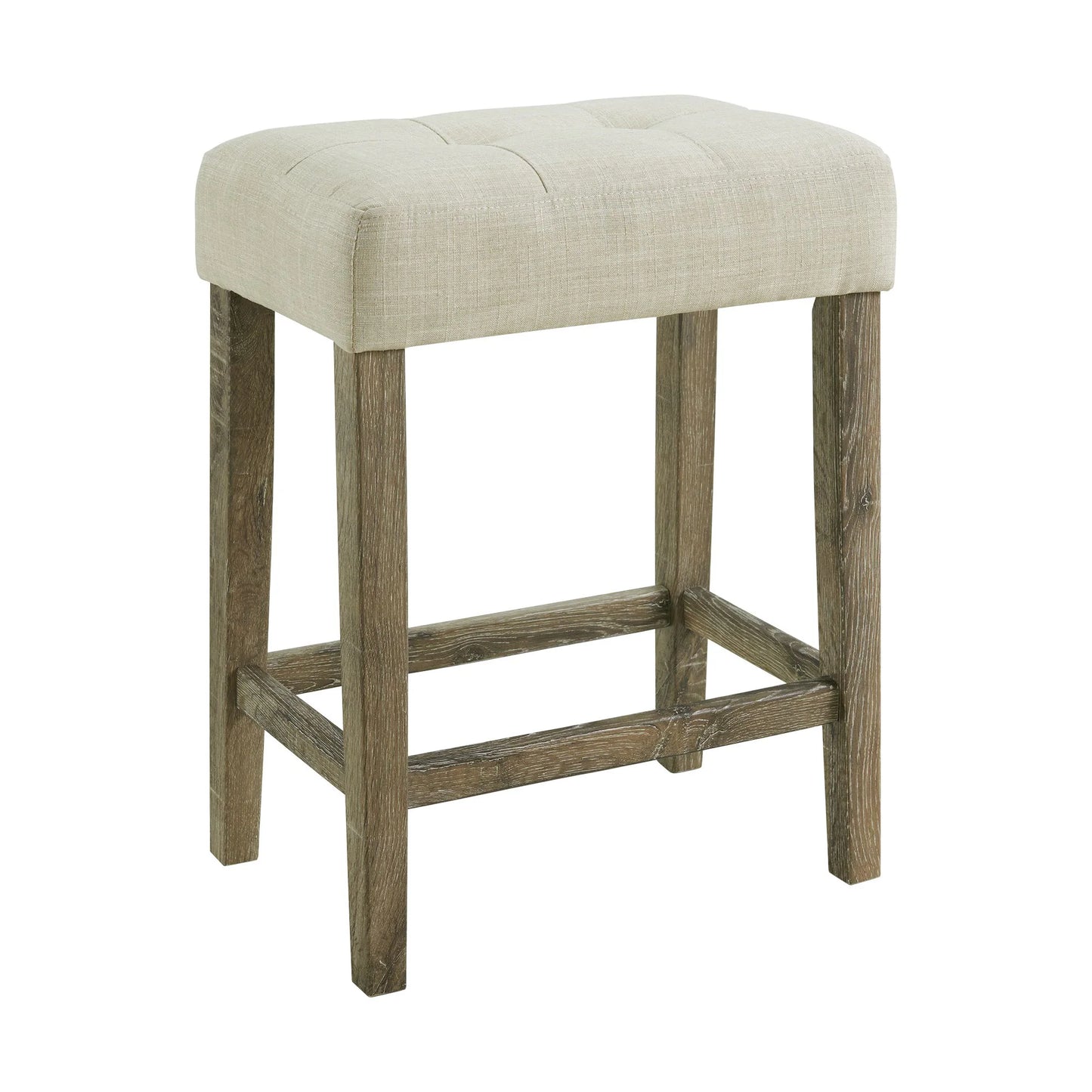 Oak Lawn - Bar Table 3A Single Pack (Table + Three Stools) - Dark Brown / Beige