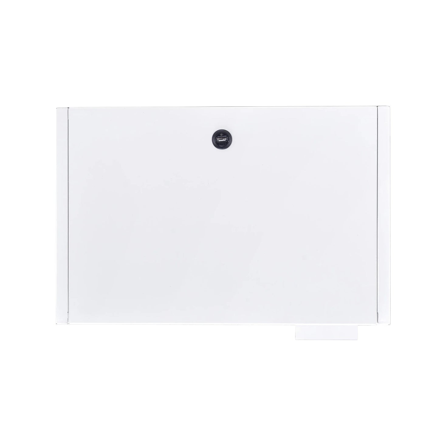 Ember - White Nightstand With Usb