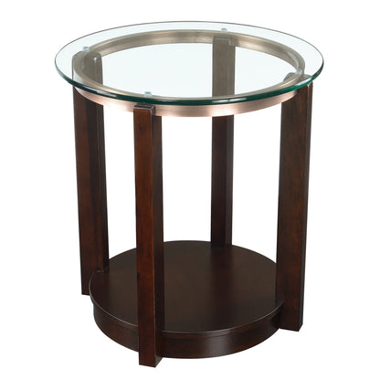 Elsa - 2 Piece Occasional Table Set (Coffee Table & End Table) - Espresso