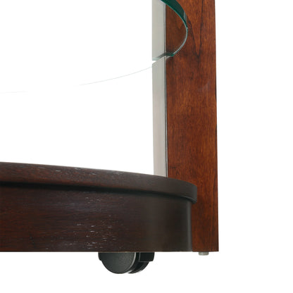 Elsa - 2 Piece Occasional Table Set (Coffee Table & End Table) - Espresso