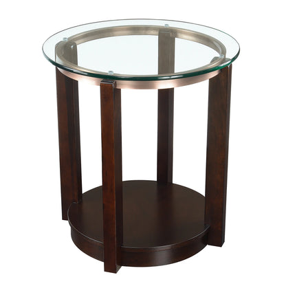 Elsa - End Table - Espresso