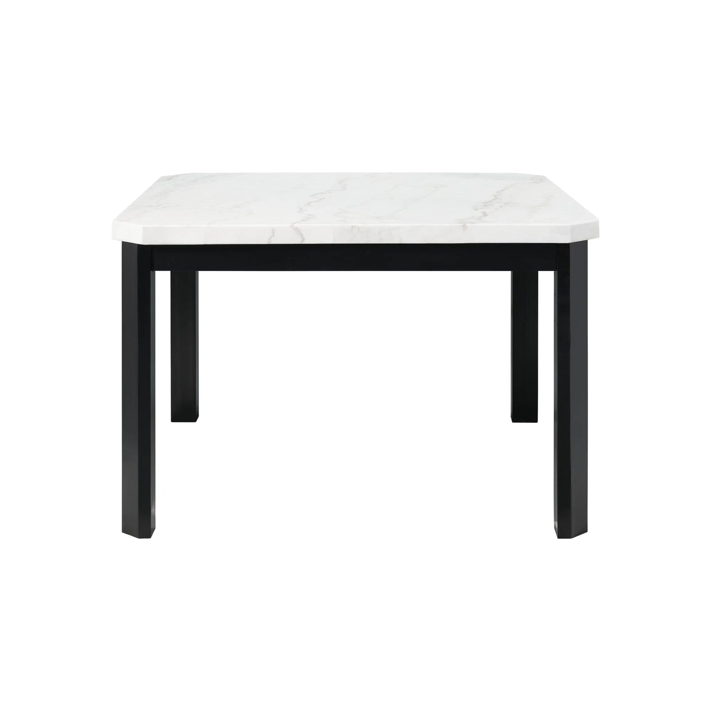 Francesca - White Marble Counter Height Dining Table