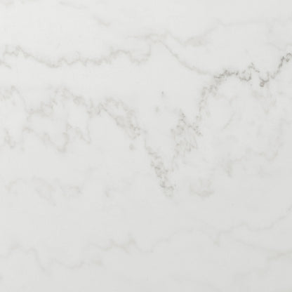 Francesca - White Marble Counter Height Dining Table