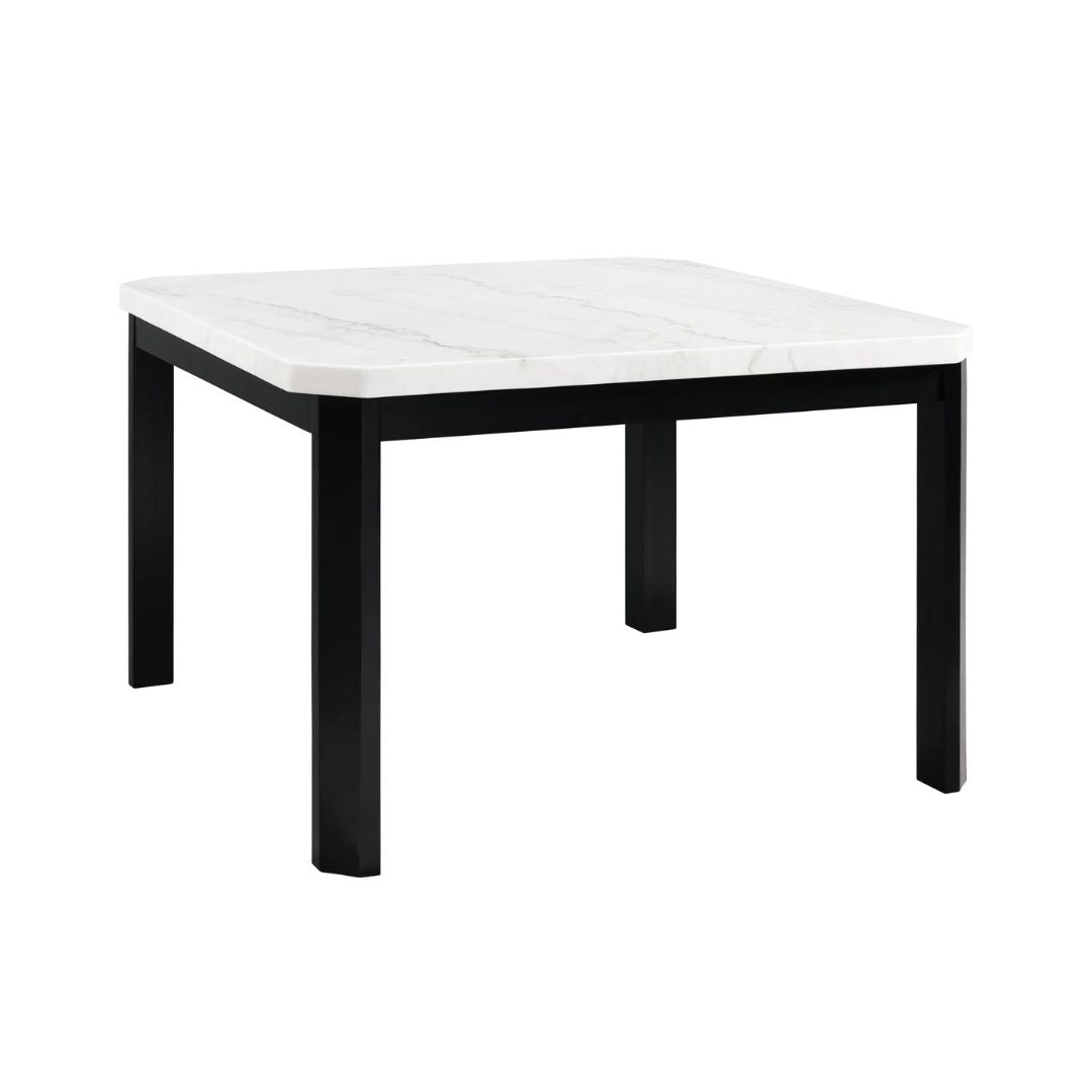 Francesca - White Marble Counter Height Dining Table