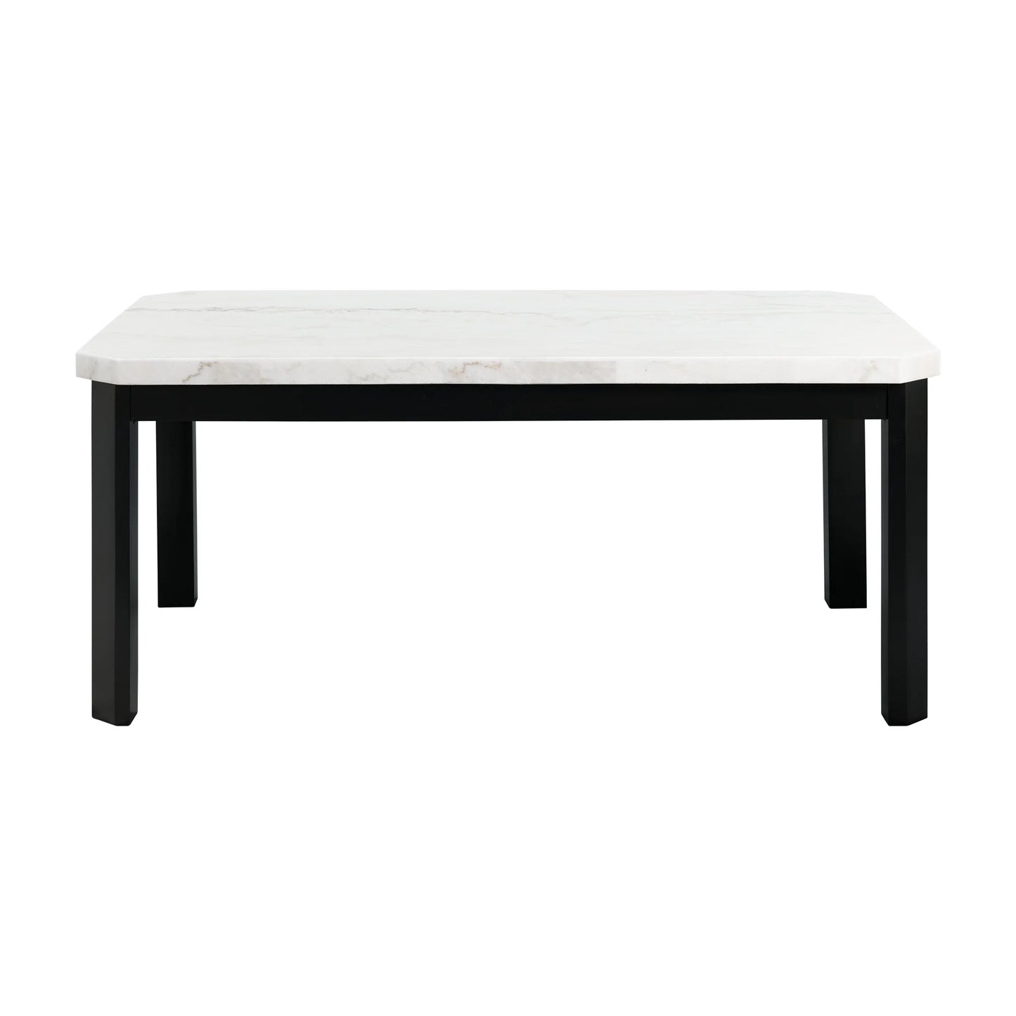 Francesca - White Marble Standard Height Dining Table