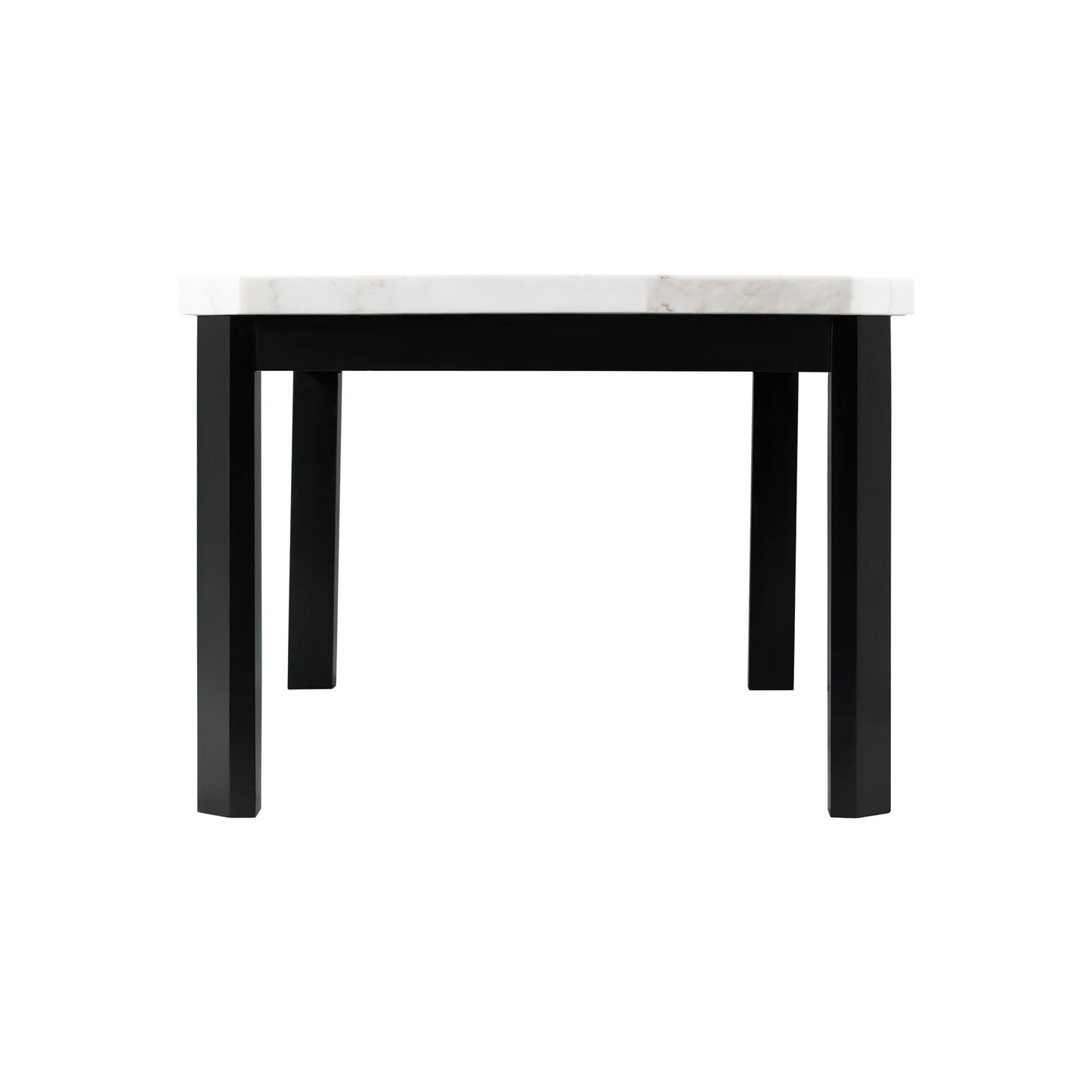 Francesca - White Marble Standard Height Dining Table