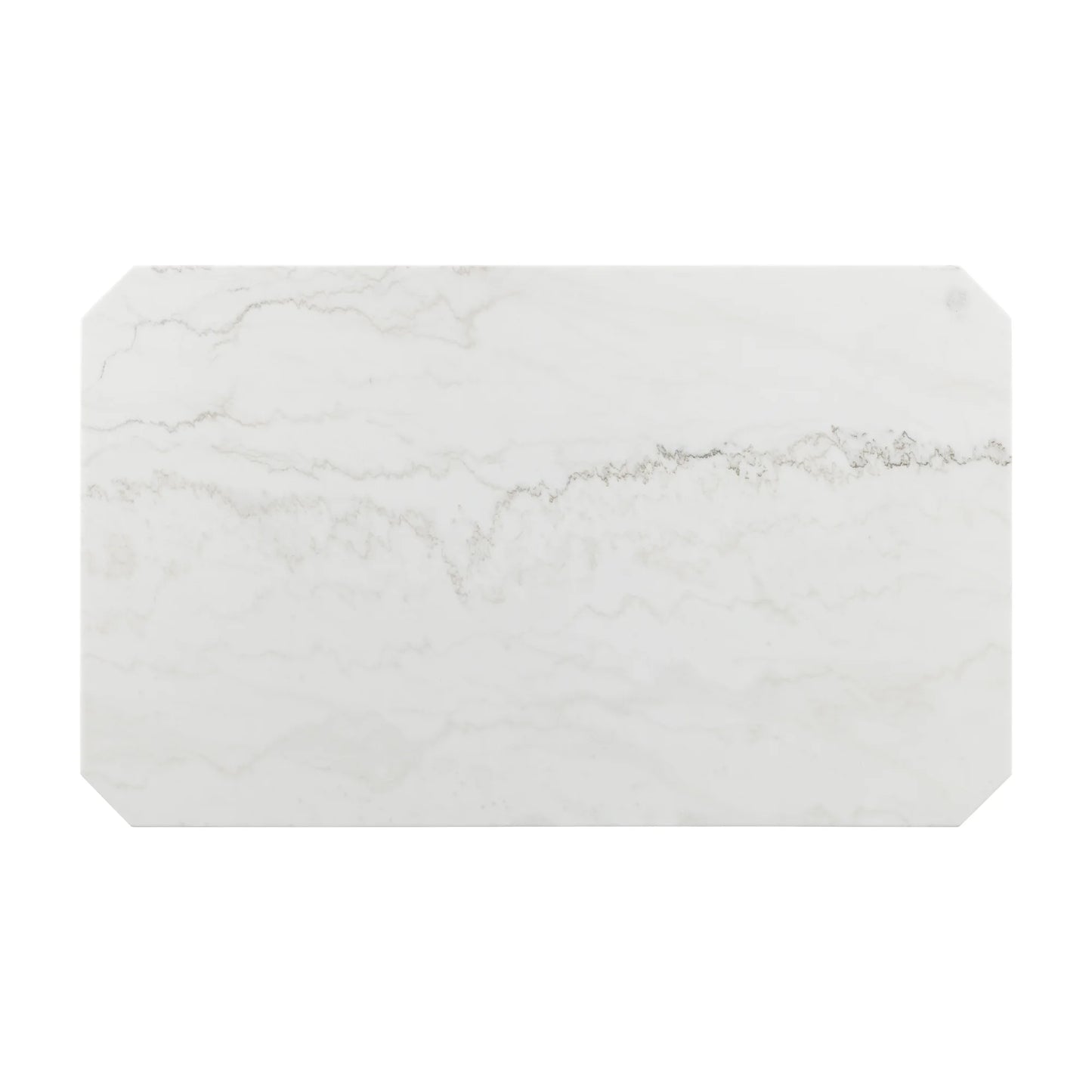 Francesca - White Marble Standard Height Dining Table