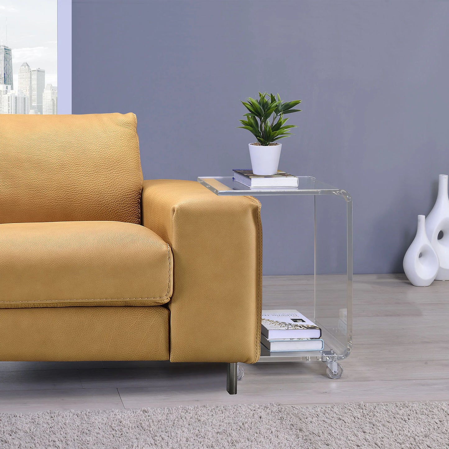 Iris - Acrylic Snack Table