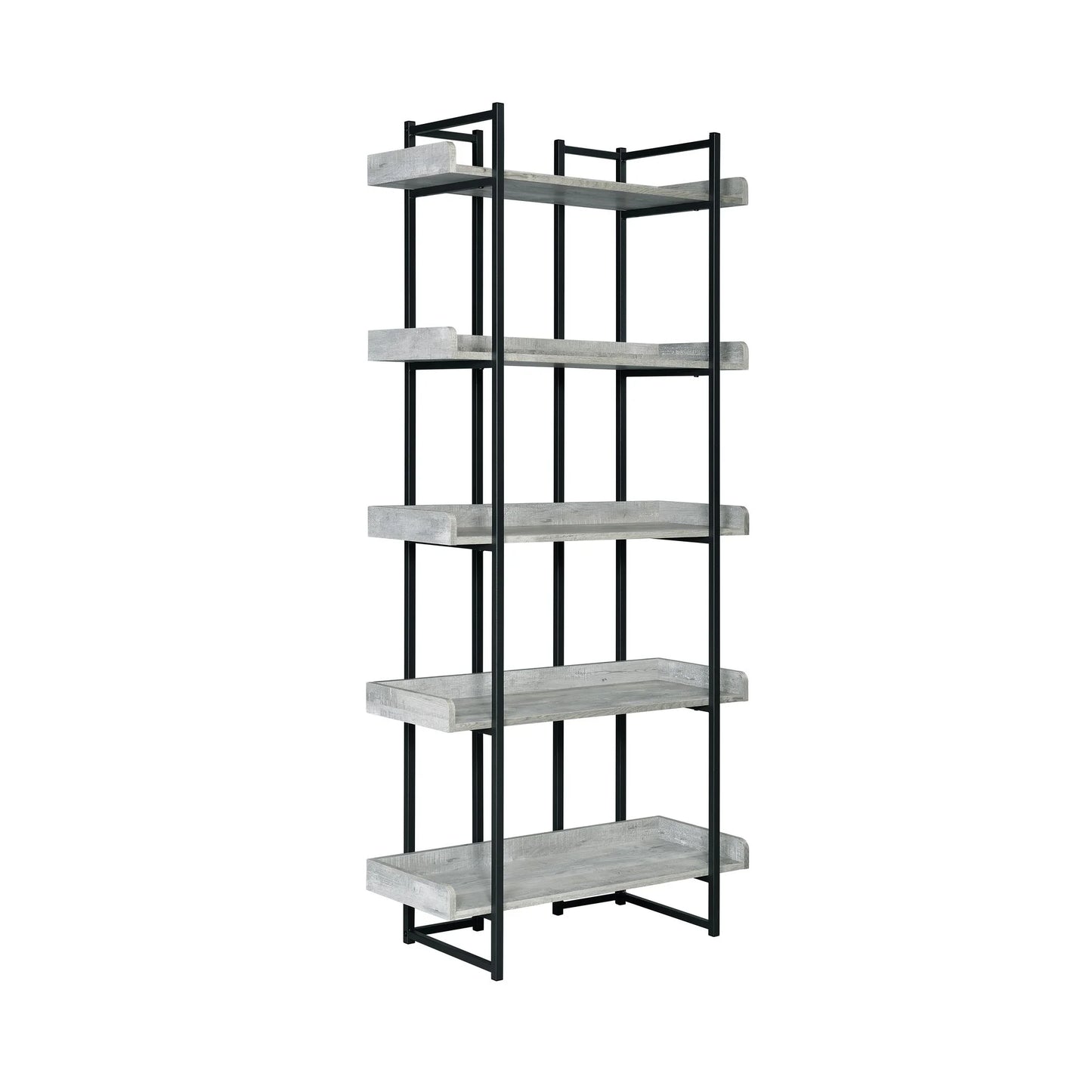 Preston - Bookshelf - Gray