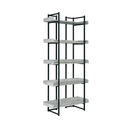 Preston - Bookshelf - Gray